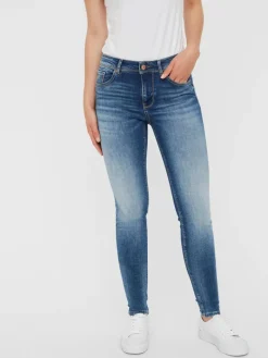 VMLUX MR SLIM JEANS RI310 NOOS medium blue denim