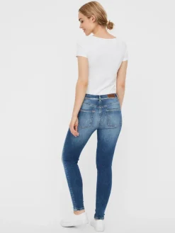 VMLUX MR SLIM JEANS RI310 NOOS medium blue denim