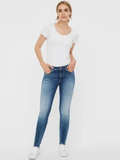 VMLUX MR SLIM JEANS RI310 NOOS medium blue denim