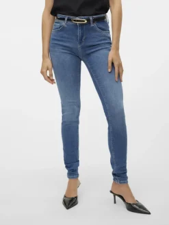 VMLUX MR SLIM JEANS RI310 NOOS medium blue denim