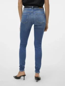 VMLUX MR SLIM JEANS RI310 NOOS medium blue denim