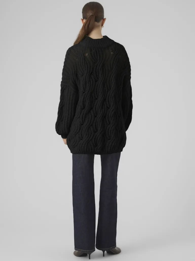VMMADDY LS HIGHNECK PULLOVER GA black
