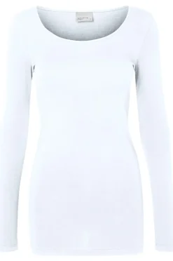 VMMAXI MY LS SOFT LONG U-NECK NOOS bright white