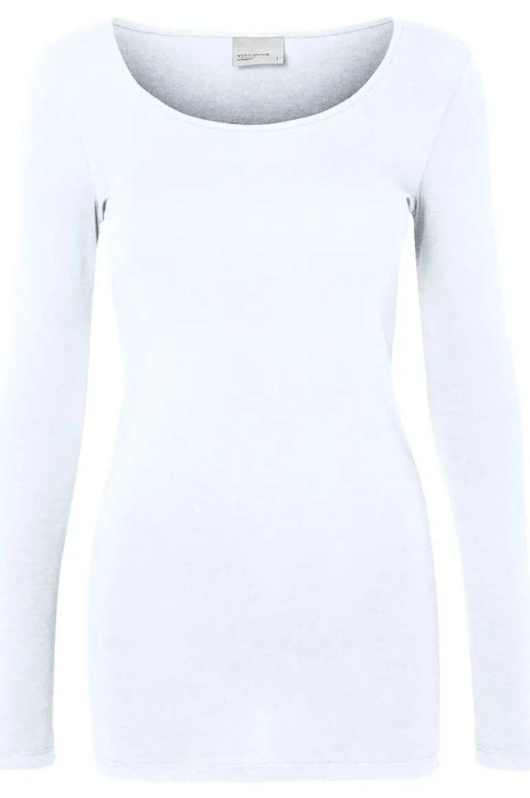 VMMAXI MY LS SOFT LONG U-NECK NOOS bright white