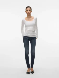 VMMAXI MY LS SOFT LONG U-NECK NOOS bright white