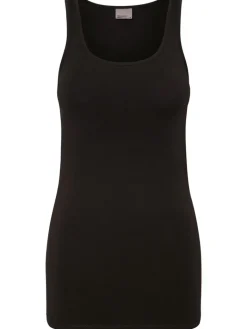 VMMAXI MY SOFT LONG TANK TOP NOOS black
