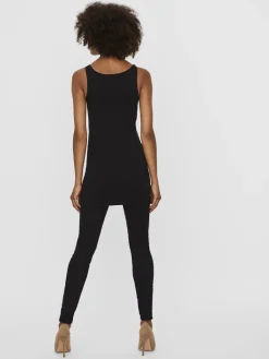 VMMAXI MY SOFT LONG TANK TOP NOOS black