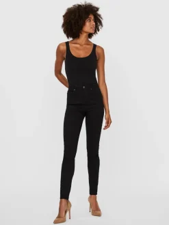 VMMAXI MY SOFT LONG TANK TOP NOOS black