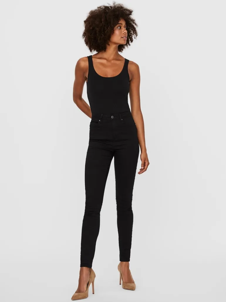 VMMAXI MY SOFT LONG TANK TOP NOOS black