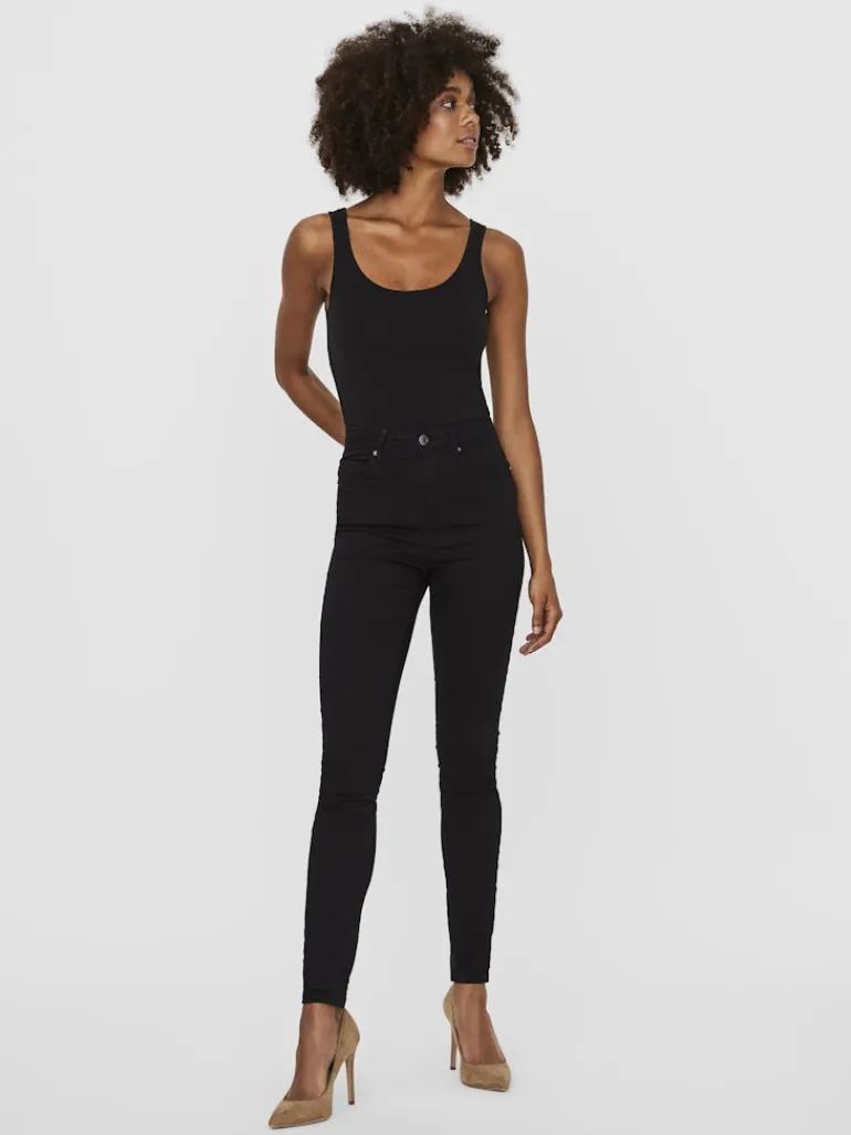VMMAXI MY SOFT LONG TANK TOP NOOS black