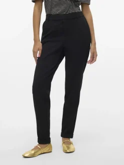 VMMAYA MW LOOSE SOLID PANT NOOS black1