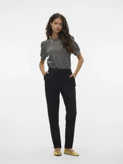 VMMAYA MW LOOSE SOLID PANT NOOS black1