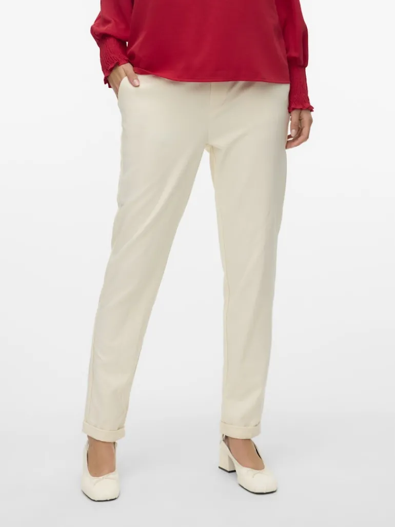 VMMAYA MW LOOSE SOLID PANT NOOS hellgrau1