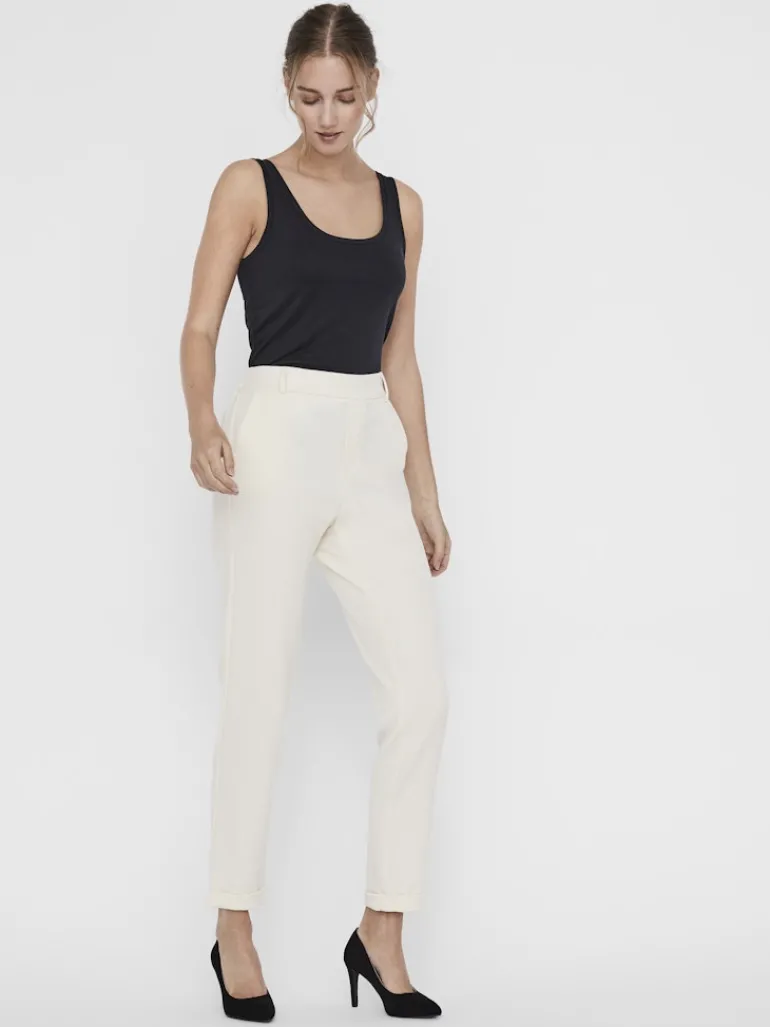 VMMAYA MW LOOSE SOLID PANT NOOS hellgrau1