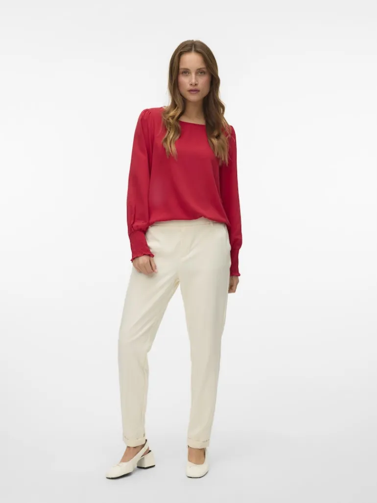 VMMAYA MW LOOSE SOLID PANT NOOS hellgrau1
