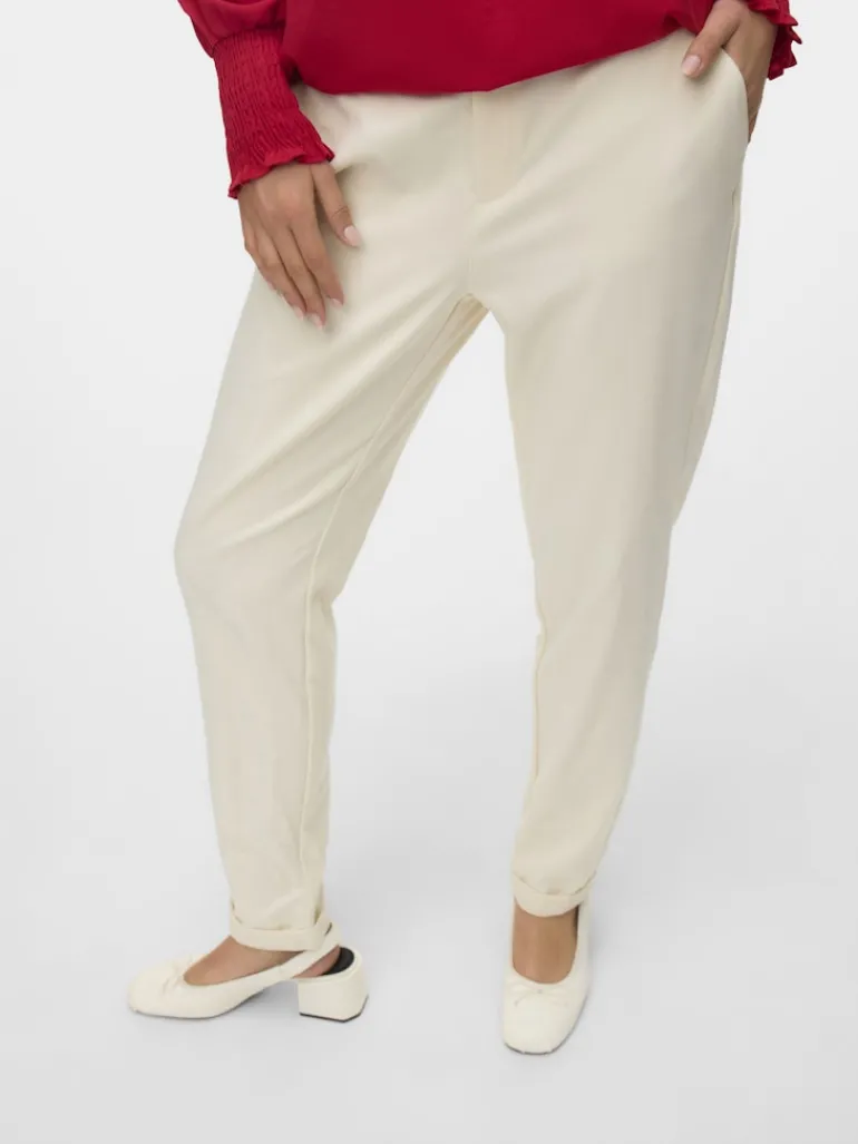 VMMAYA MW LOOSE SOLID PANT NOOS hellgrau1