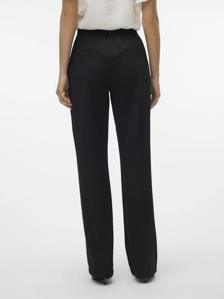 VMMAYA MW STRAIGHT SOLID PANT NOOS black