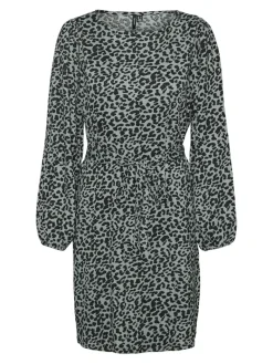 VMMERVE LS SHORT DRESS JRS BOO chinois green