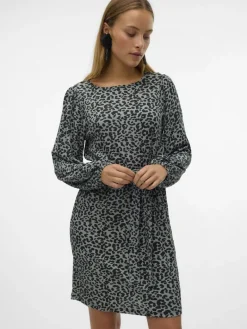 VMMERVE LS SHORT DRESS JRS BOO chinois green