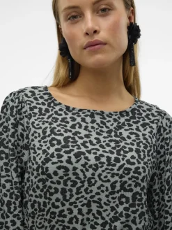 VMMERVE LS SHORT DRESS JRS BOO chinois green