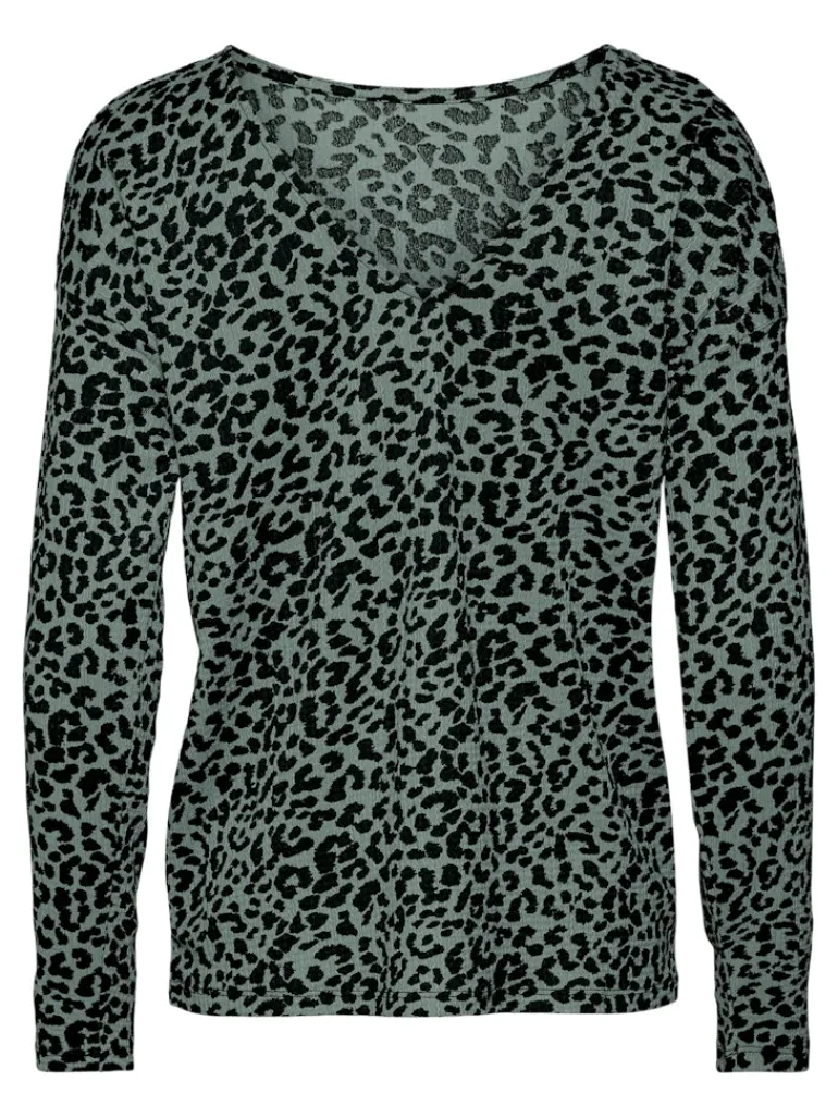 VMMERVE LS 2-WAY LOOSE TOP JRS BOO chinois green