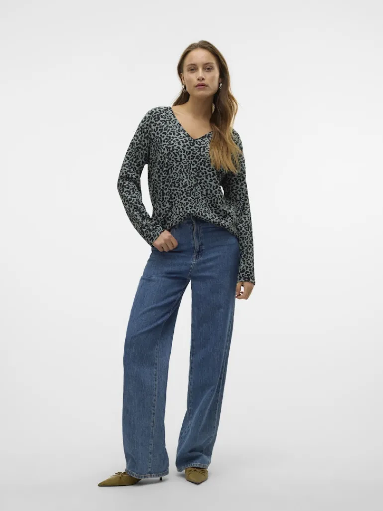 VMMERVE LS 2-WAY LOOSE TOP JRS BOO chinois green