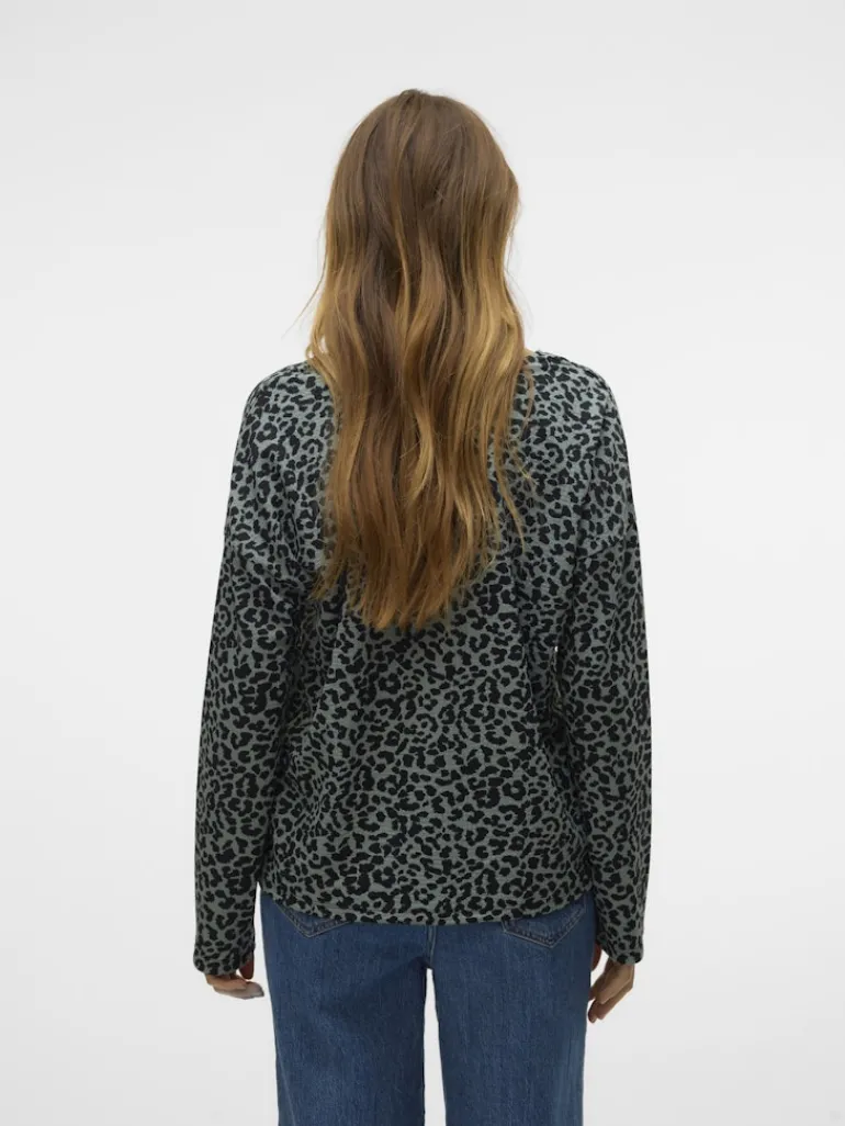 VMMERVE LS 2-WAY LOOSE TOP JRS BOO chinois green
