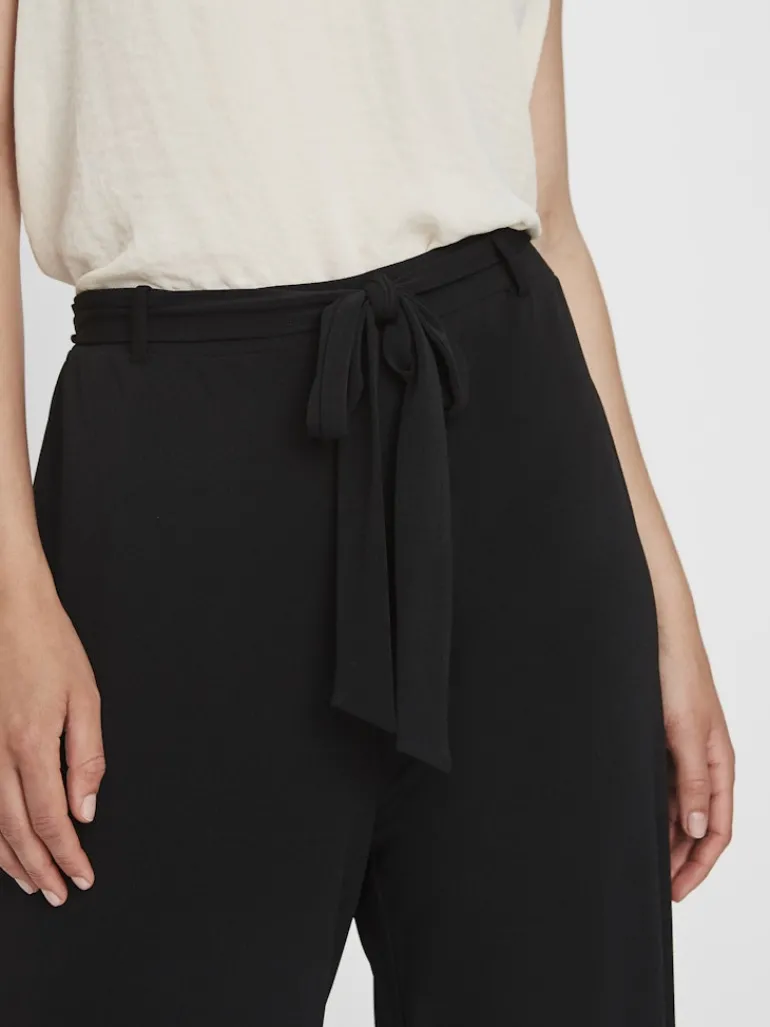 VMMILLA HR LOOSE CULOTTE PANT black