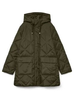 VMMILLIE TESSA COAT grape leaf