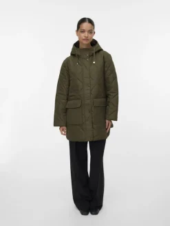 VMMILLIE TESSA COAT grape leaf
