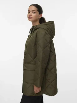VMMILLIE TESSA COAT grape leaf