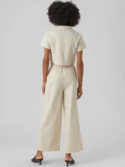 VMMINASAIY HR WIDE PANT oatmeal