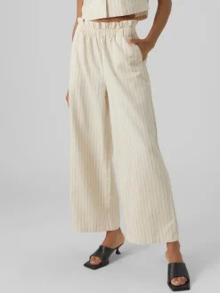 VMMINASAIY HR WIDE PANT oatmeal