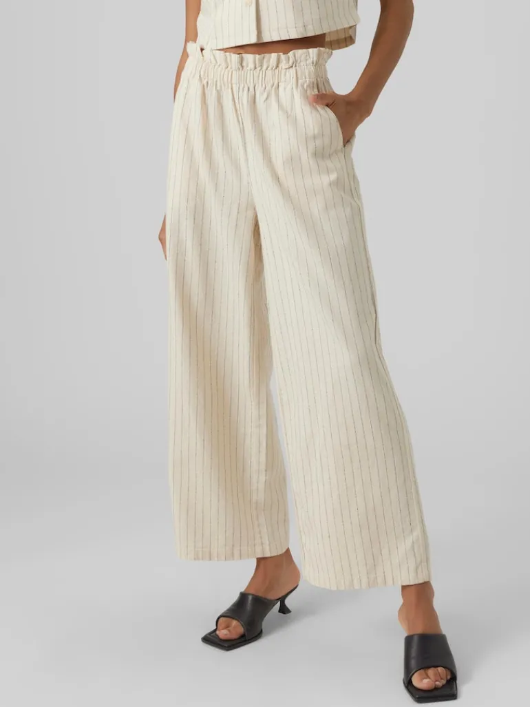 VMMINASAIY HR WIDE PANT oatmeal