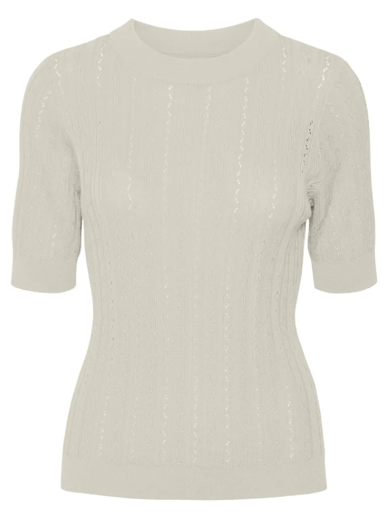 VMMORENA 2/4 O-NECK PULLOVER GA BOO birch