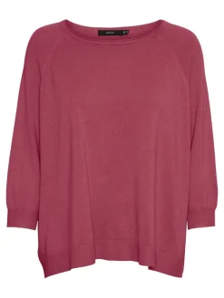 VMNELLIE GLORY 3/4 BOXY BLOUSE GA NOOS dry rose