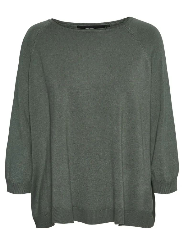 VMNELLIE GLORY 3/4 BOXY BLOUSE GA NOOS laurel wreath