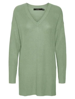 VMNEWLEXSUN LS LONG V-NECK PULLOVER reseda