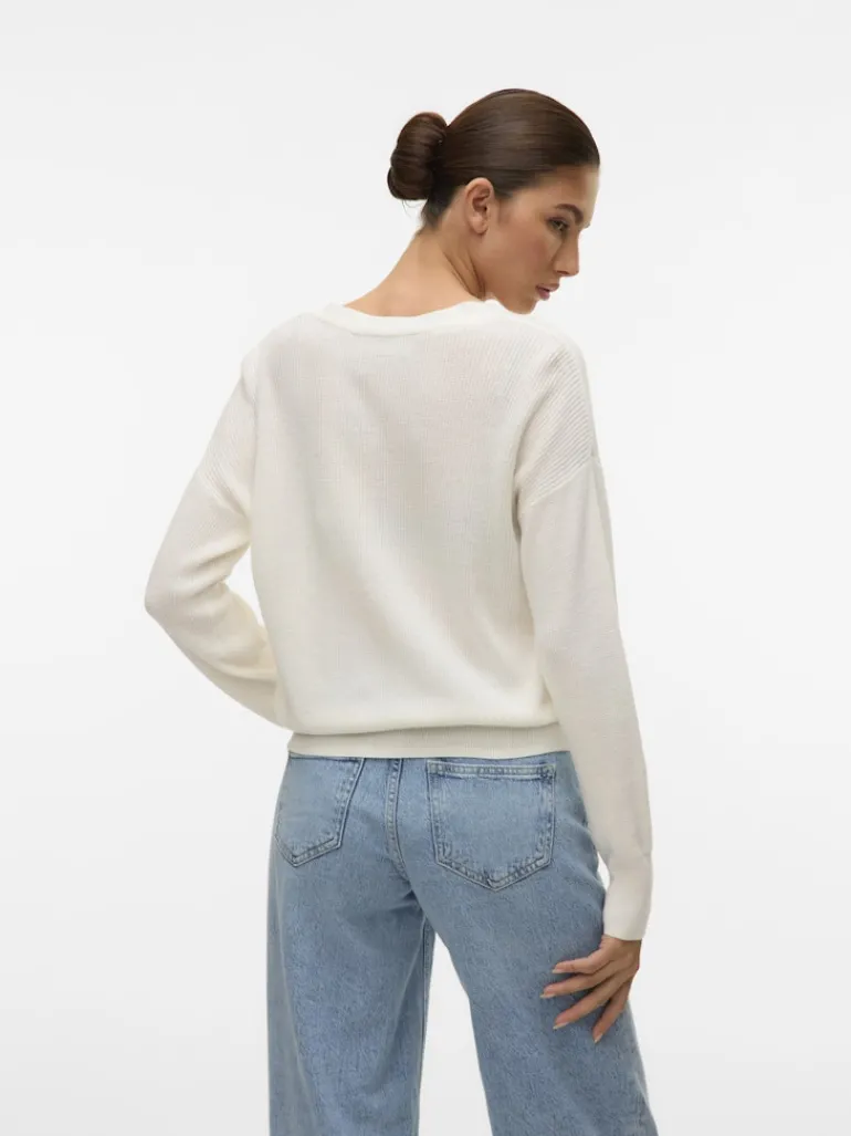 VMNEWLEXSUN LS SHORT V-NECK CAR GA NOOS snow white