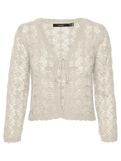 VMNEWVERENA 3/4 V-NECK CARDIGAN BOO birch