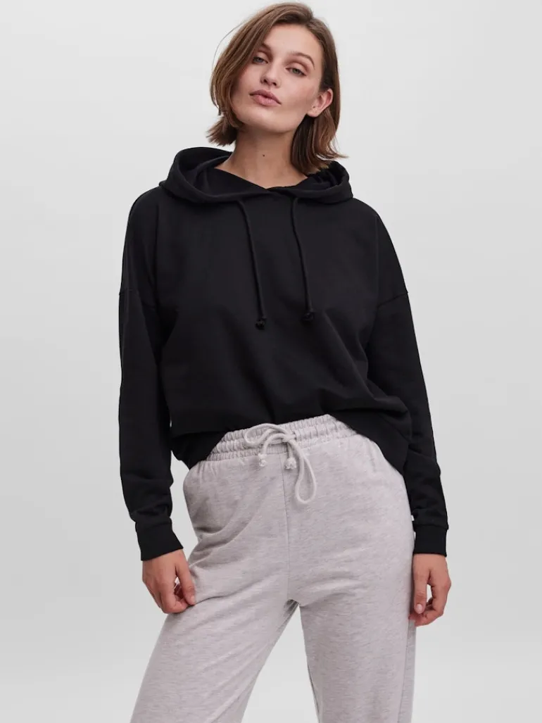 VMOCTAVIA LS HOODIE NOOS black