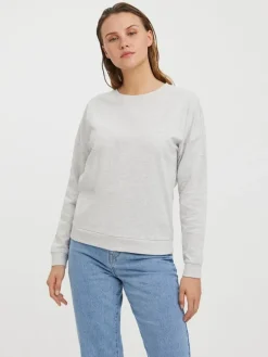 VMOCTAVIA LS SWEAT NOOS light grey melange