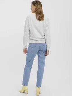 VMOCTAVIA LS SWEAT NOOS light grey melange