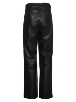 VMOLYMPIA ZAMIRA MW STRAIGHT PL PANT black
