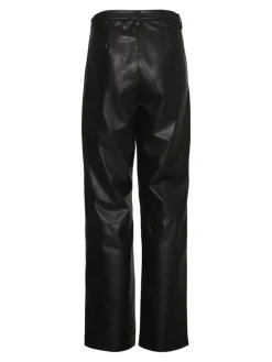 VMOLYMPIA ZAMIRA MW STRAIGHT PL PANT black