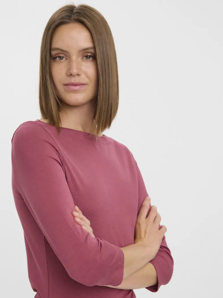 VMPANDA MODAL 3/4 TOP JRS NOOS dry rose