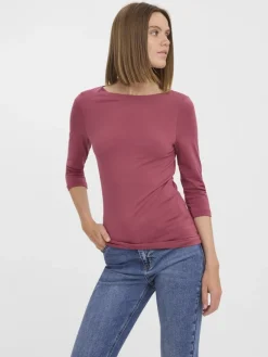 VMPANDA MODAL 3/4 TOP JRS NOOS dry rose