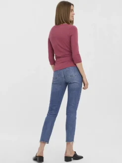 VMPANDA MODAL 3/4 TOP JRS NOOS dry rose