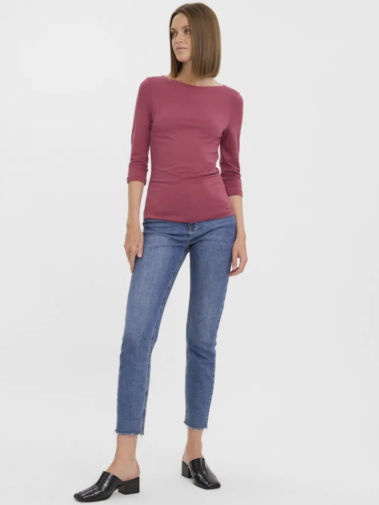 VMPANDA MODAL 3/4 TOP JRS NOOS dry rose