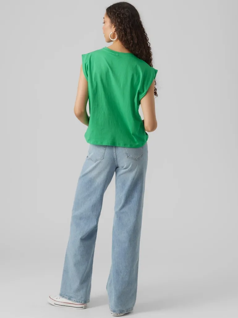 VMPANNA GLENN SL TOP JRS bright green